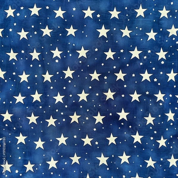 Obraz 사각형 별 배경