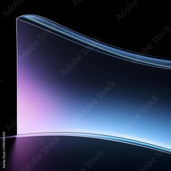 Obraz 빛나는 유리패널 배경