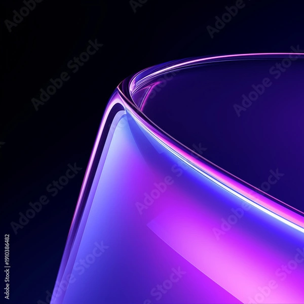 Obraz 빛나는 유리패널 배경