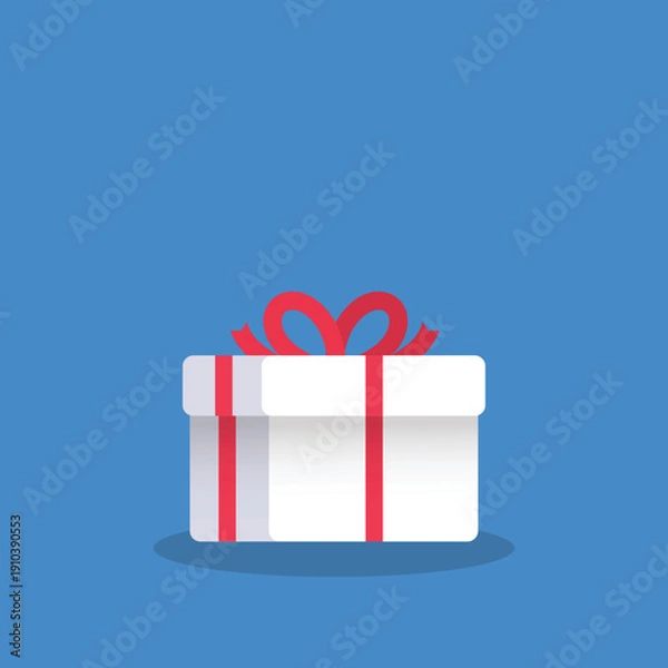 Fototapeta Present, gift box icon