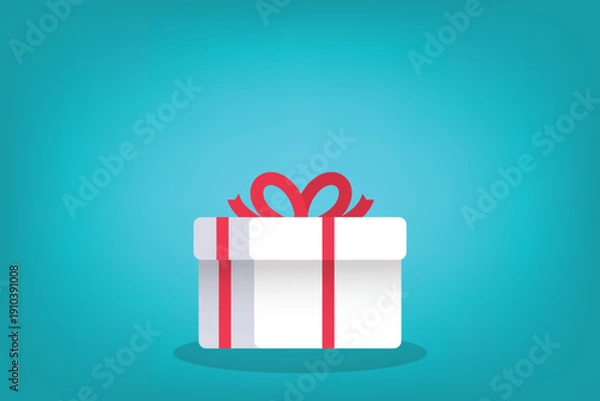 Obraz Present, gift box icon