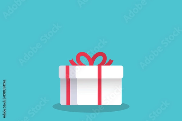 Fototapeta Present, gift box icon