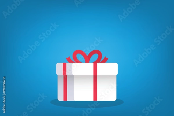 Obraz Present, gift box icon