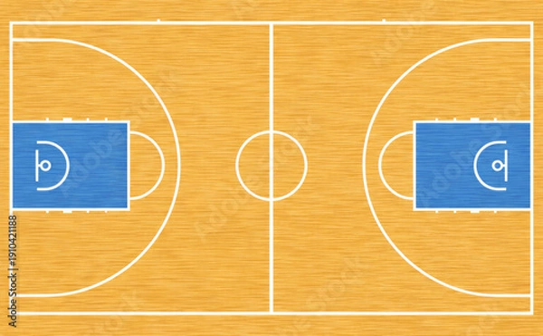 Obraz バスケットコート