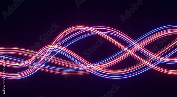 Obraz Light Wave Lines