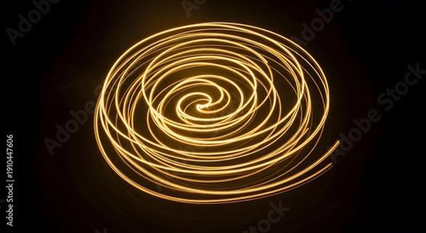 Obraz Spiral Light Glow