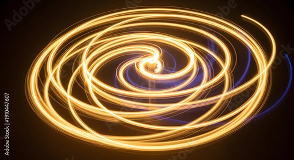 Obraz Spiral Light Trails