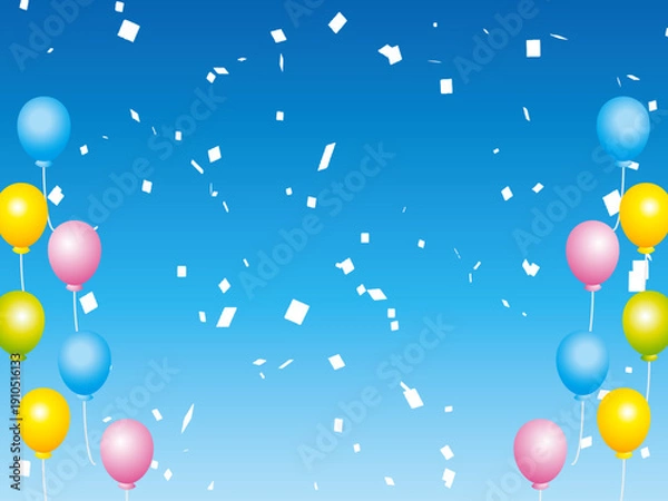 Obraz 正月, 年賀状, 空, 雲, フレーム, 紙吹雪, 青空, 干支, 風景, 年賀, 新年, 自然, かわいい, 