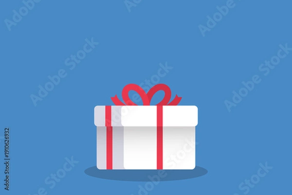 Obraz Present, gift box icon.