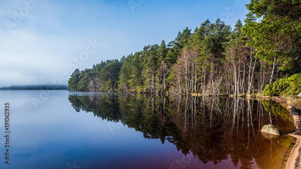 Fototapeta Loch Garten reflections