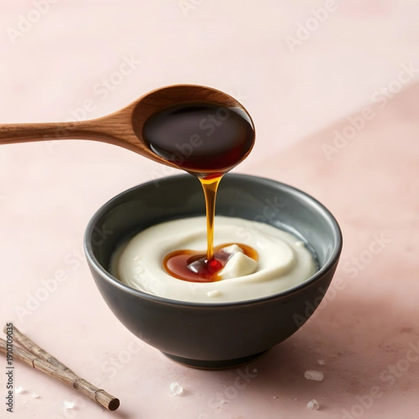 Obraz spoon with chocolate