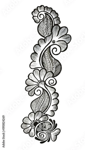 Obraz abstract floral background