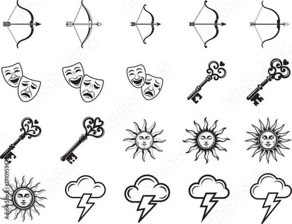 Obraz Arcane Symbols Pack