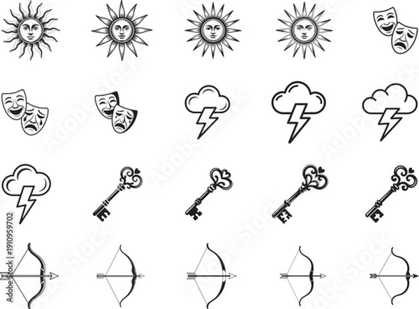 Obraz Arcane Symbols Pack