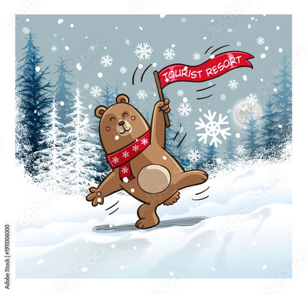 Obraz funny vacation.ai