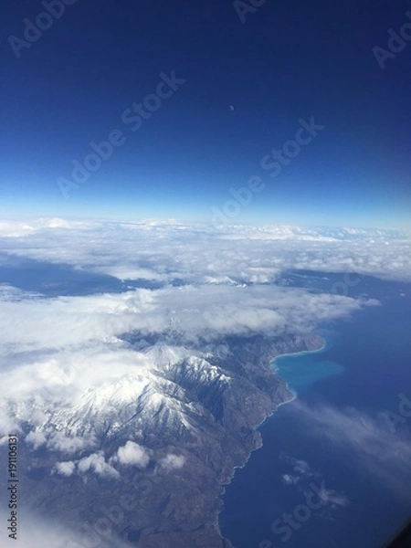 Obraz photo from a plane 