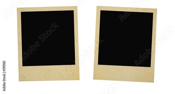 Obraz two vintage photo frames