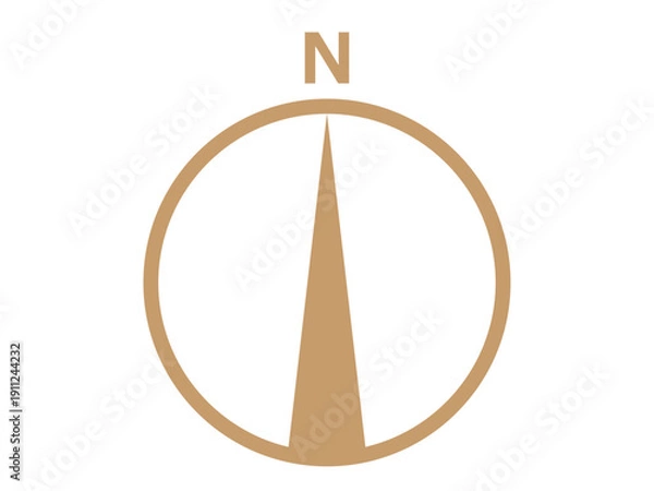 Obraz 方位のマーク（方位の記号）