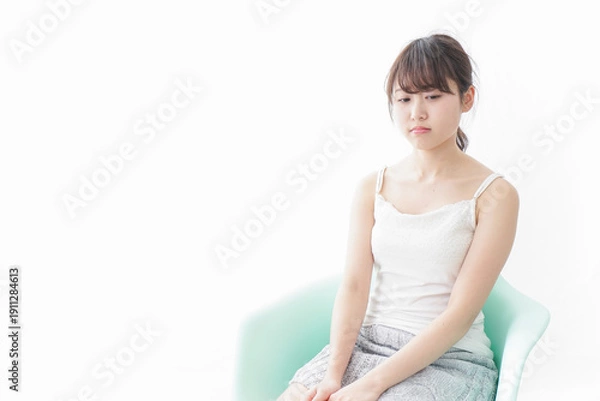 Obraz 落胆する女性