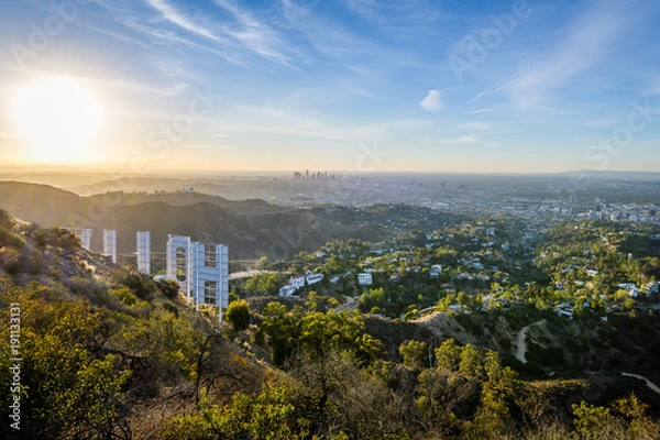 Obraz Za znakiem Hollywood