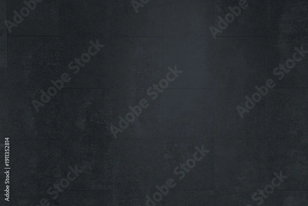 Obraz Dark matte rectangular tiles wall for background.