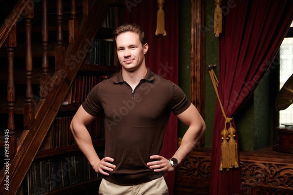 Obraz Library Gentleman Style