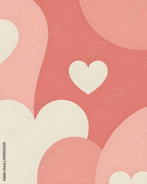 Obraz Happy Valentine Day Background