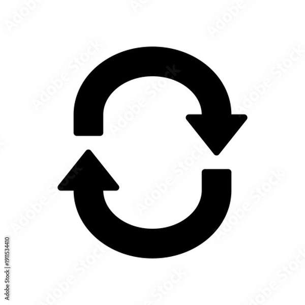 Obraz リロードの循環矢印アイコン