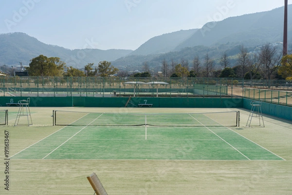 Obraz テニスコート