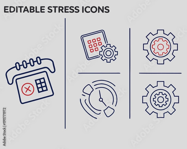 Obraz Vector file text design on a plain white background for graphic design projects