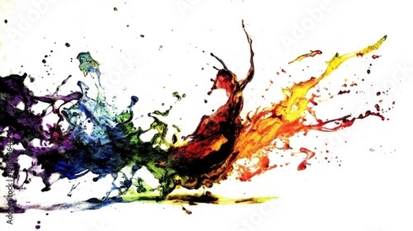 Fototapeta インク