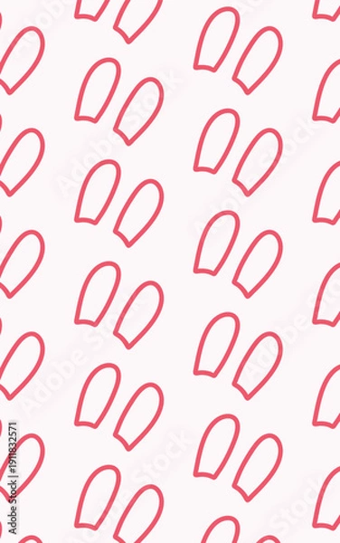 Obraz Simple bubble pattern seamless vertical background