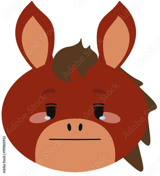 Obraz 동물말(기본얼굴졸린표정)