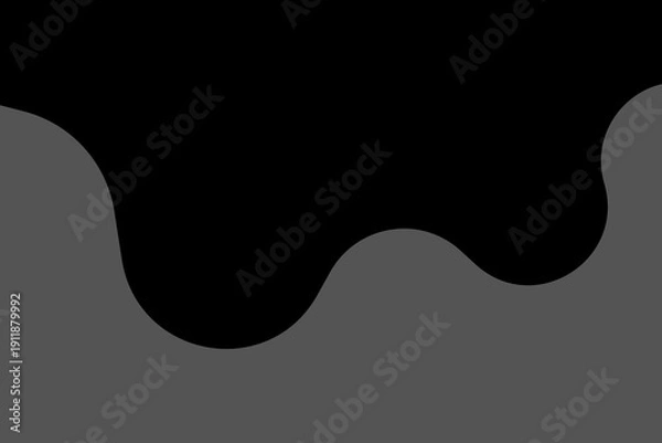 Obraz Modern abstract background with dark and gray waves