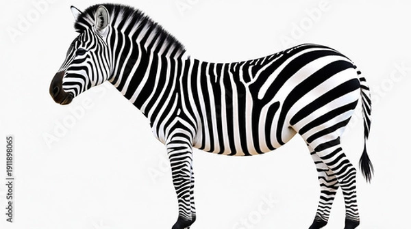 Obraz A beautiful zebra