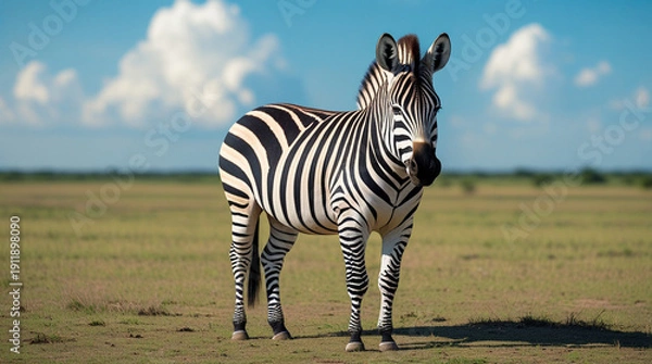 Obraz A beautiful zebra