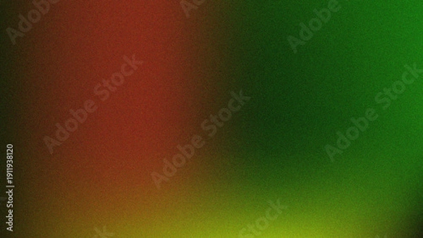 Obraz Red and Green Gradient with Subtle Grain Texture abstract