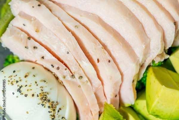 Obraz 健康を意識したサラダボウル