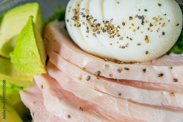 Obraz 健康を意識したサラダボウル