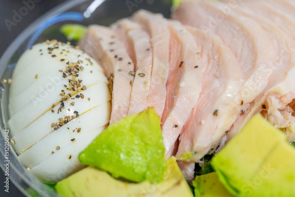 Obraz 健康を意識したサラダボウル