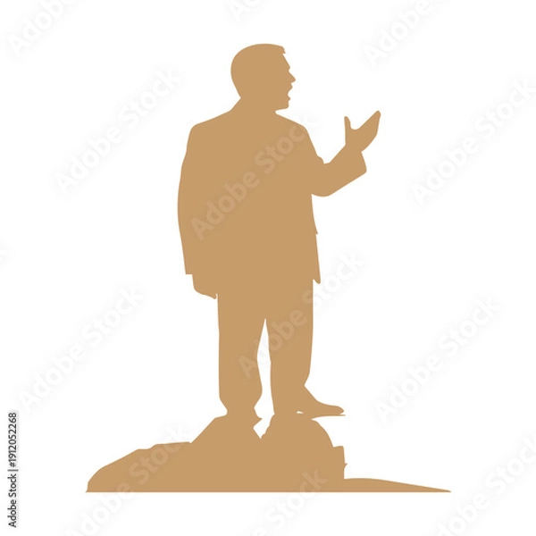 Obraz Public Speaker Pose