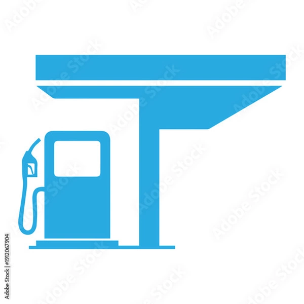 Obraz Gas Station Refuel Icon