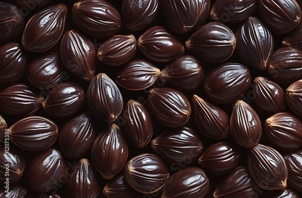 Obraz chocolate and coffee beans