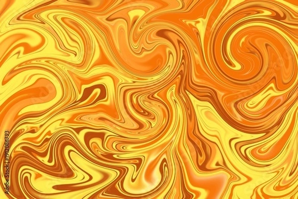 Obraz Orange yellow and red color marble pattern seamless background

