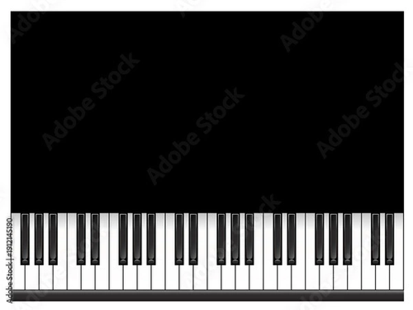 Obraz ピアノ■鍵盤
