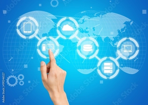 Fototapeta Logistic.