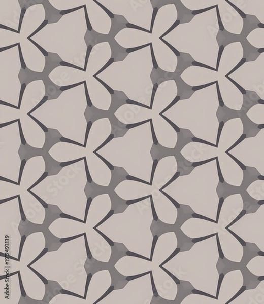 Obraz Seamless gray geometric stone mosaic pattern background