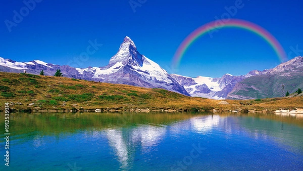 Obraz ツェルマット・マッターホルンの絶景