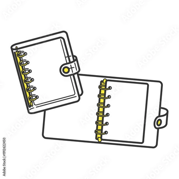 Obraz シール帳として使える透明バインダー