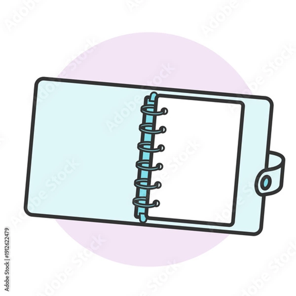 Obraz シール帳として使える透明バインダー